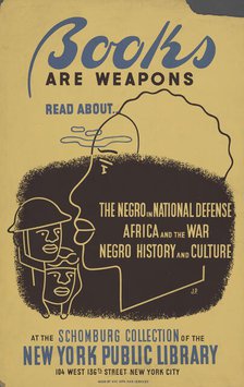 Books Are Weapons, 1935 - 1945 (Inferred). Creator: Unknown.