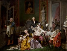 "What a Pity to Lose the Moustache", c1870. Creator: Leonard Straszynski.