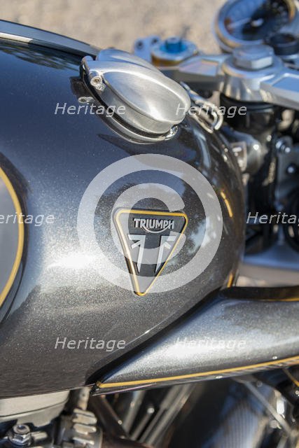 2019 Triumph Thruxton TFC 1200cc. Creator: Unknown.