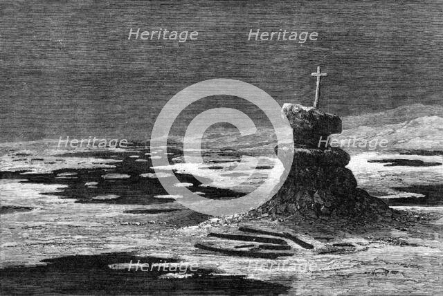 The American Franklin Search Expedition: boat place, Erebus Bay, 1881. Creator: Unknown.