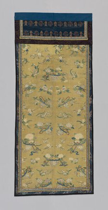 Panel, China, Qing dynasty (1644-1911), 1775/1800. Creator: Unknown.