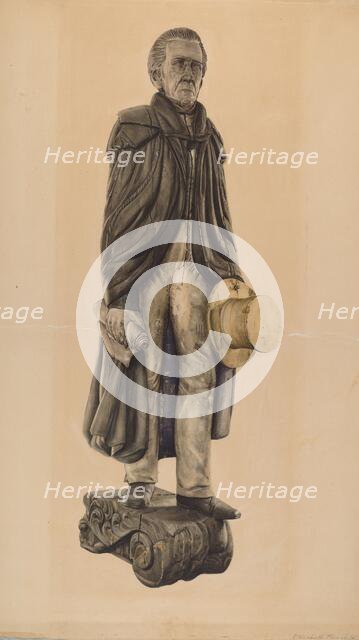 Figurehead, 1935/1942. Creator: Elizabeth Fairchild.