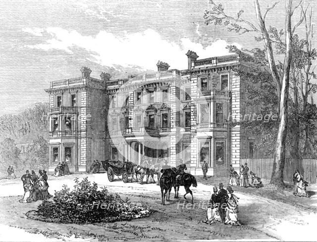 Elveden Hall, Suffolk, 1872. Creator: Unknown.