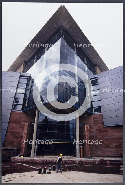 The Bridgewater Hall, Barbirolli Square, Manchester, January-September 1996. Creator: John Laing plc.