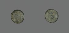 Coin Depicting a Shield, 239-229 BCE, issued by King Demetrius II. Creator: Unknown.