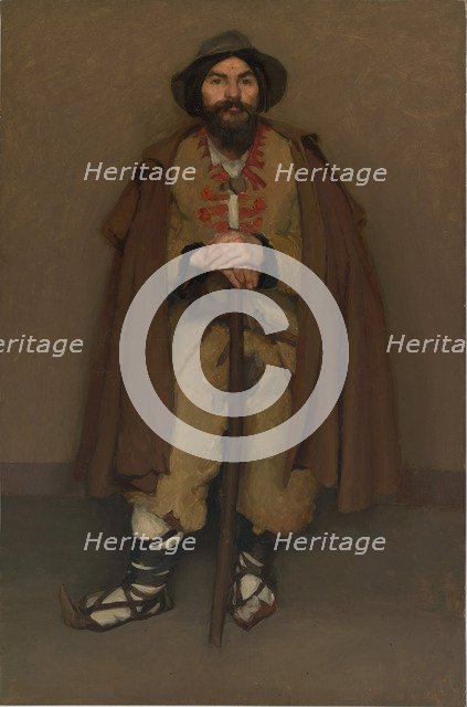 A mountain shepherd, 1901. Artist: Ramsay, Hugh (1877-1906)