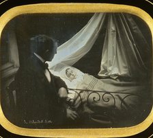 [Postmortem], ca. 1850. Creator: Alphonse Le Blondel.