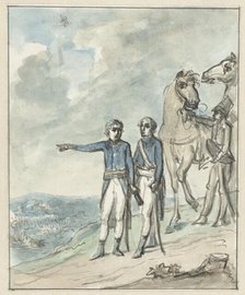 The Generals Napoleon and Berthier, 1801. Creator: Juriaan Andriessen.