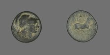 Coin Depicting the Goddess Athena, 387-301 BCE. Creator: Unknown.
