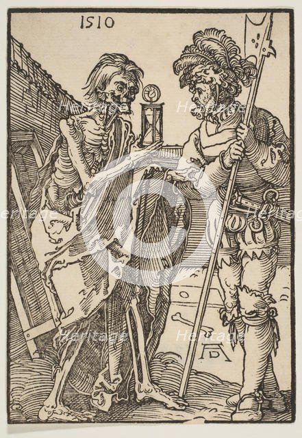 Death and the Lansquenet.n.d. Creator: Albrecht Durer.