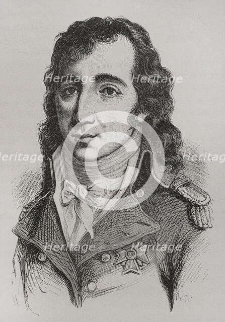 William Sidney Smith, (1764-1840), British admiral of the Royal Navy, 1879.  Creator: Unknown.