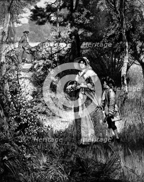 The Squire - by Edgar Bundy, 1895. Creator: P Naumann.