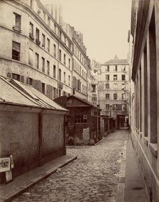 Passage des Deux-Soeurs de la rue Lafayette, c. 1867. Creator: Charles Marville.