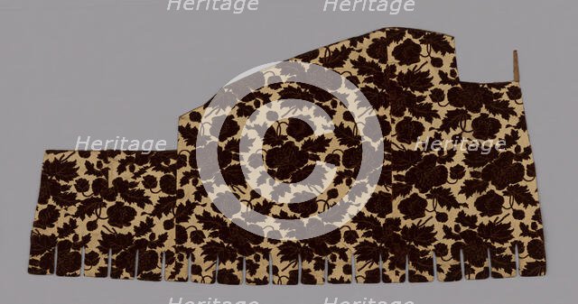 Panel (Possibly Valence), France, c. 1890. Creator: Unknown.