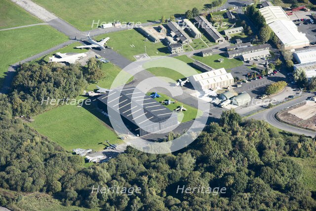 The Yorkshire Air Museum, formerly RAF Elvington, a World War Two airfield, Elvington, York, 2017. Creator: Historic England.