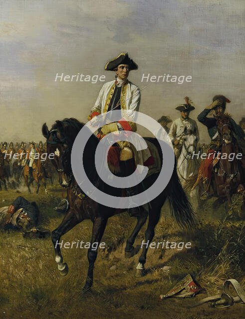 Field Marshal Gideon Ernst Freiherr von Loudon, 1877. Creator: Sigmund L'Allemand.