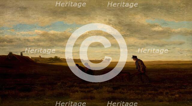 A Dutch Landscape, 1862. Creator: Gerrit Alexander Godart Filip Mollinger.