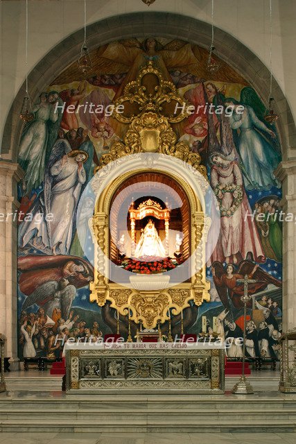 Inside Church, Candelaria, Tenerife, 2007.