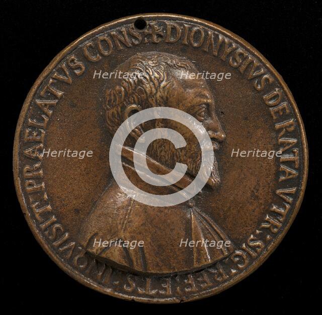 Dionisio Ratta of Bologna, died 1597 [obverse], 1592. Creator: Felice Antonio Casone.