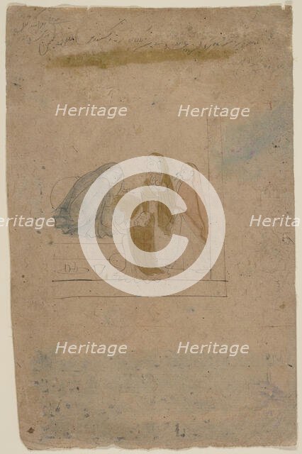 A Lady with Attendants, ca. 1775-80. Creator: Nainsukh.