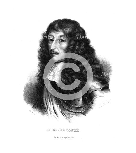 Louis de Bourbon, Prince de Conde, (c1820s). Artist: Zéphirin Félix Jean Marius Belliard.