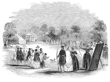 Bow-meeting at Pradoe, near Oswestry, 1844. Creator: Unknown.