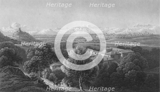 'Turin', 1818. Artist: Charles Theodosius Heath.