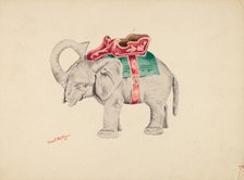 Bank: Elephant, 1938. Creator: Charles Moss.