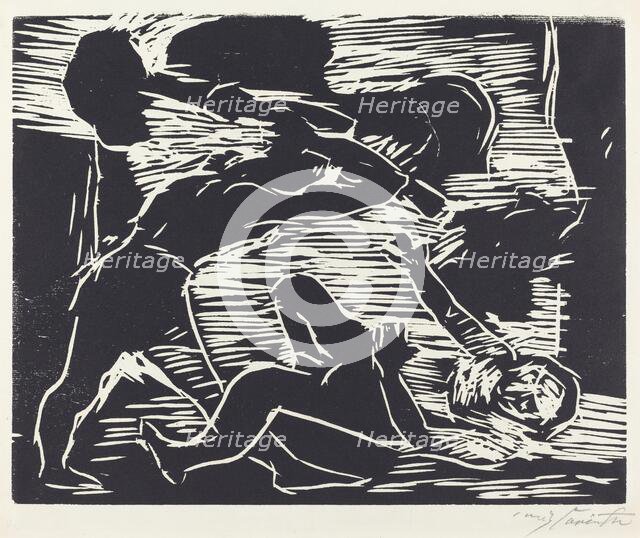 Brudermord (Cain and Abel), 1919. Creator: Lovis Corinth.