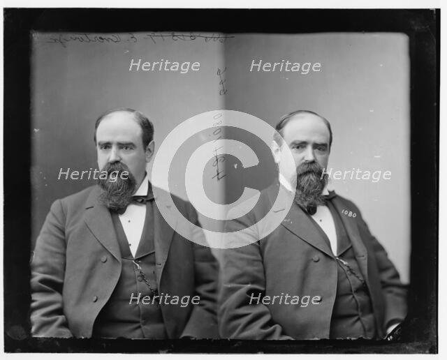 Edward Overton Jr. of Pennsylvania, 1865-1880. Creator: Unknown.