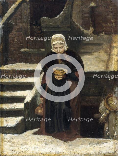 Life's Eventide, 1863. Creator: August Allebe.