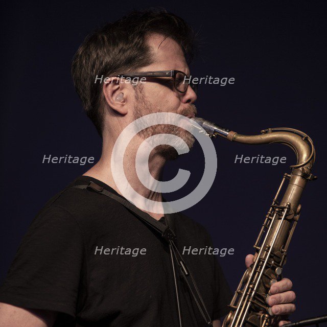 Donny McCaslin, 2018. Artist: Alan John Ainsworth.