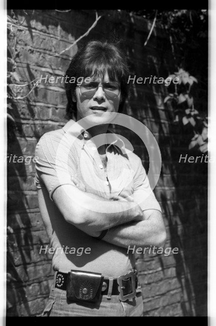 Cliff Richard,  London, 1976.   Artist: Brian O'Connor.
