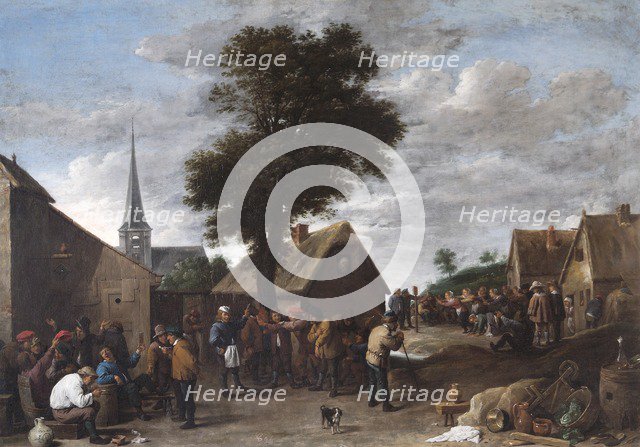 'A Flemish Village Festival', 17th century. Artist: David Teniers II.