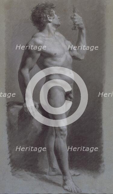 Study of a Man, between c1810 and c1820. Creator: Pierre-Paul Prud'hon.