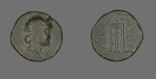 Coin Depicting a Goddess, 261-246 BCE. Creator: Unknown.