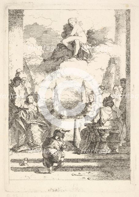 The Banquet of Anthony and Cleopatra, ca. 1764. Creator: Jean-Honore Fragonard.