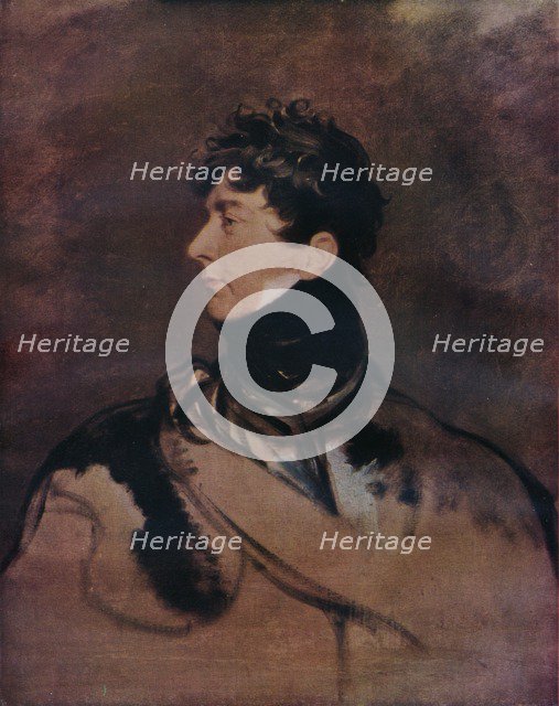 'George IV, (1762-1830), King of Great Britain and Ireland', c1814. Artist: Thomas Lawrence.