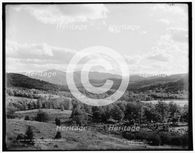 Moat Mtn. from Ditson's, Jackson, White Mountains, c1900. Creator: Unknown.