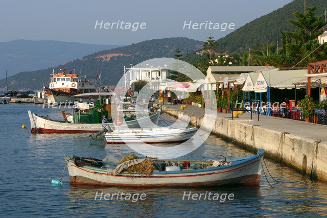 Waterfront at Sami, Kefalonia, Greece
