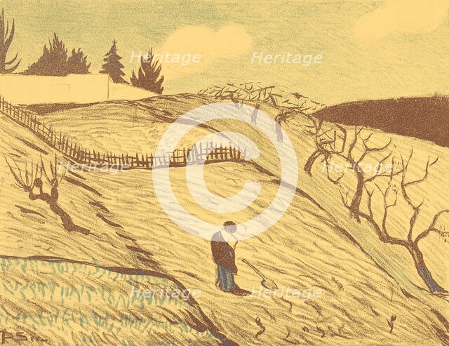 La Fin du Jour (The End of the Day), 1893. Creator: Paul Serusier.