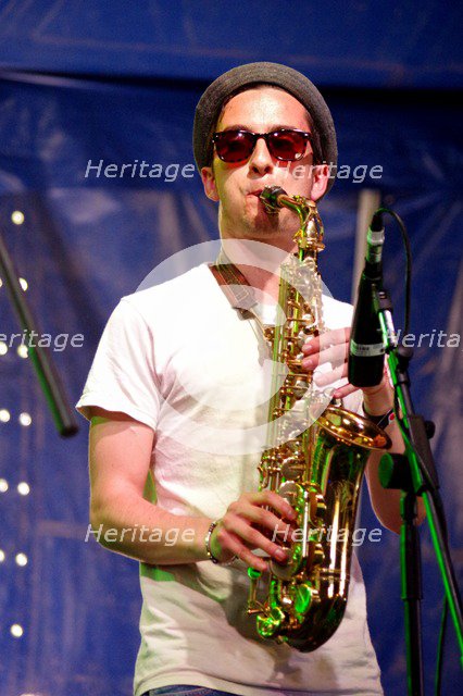 Rich Muscat, Love Supreme Jazz Festival, Glynde Place, East Sussex, 2014.  Artist: Brian O'Connor.