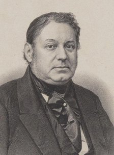 Portrait of pianist and composer Amédée Méreaux (1802-1874). Creator: Sorrieu, Frédéric (1807-1887).