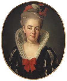 Anna Charlotta Stapelmohr, 1754-1791, b Schröderheim, 1773. Creator: Per Krafft the Elder.