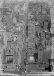 From Metropolitan Building, between c1915 and c1920. Creator: Bain News Service.