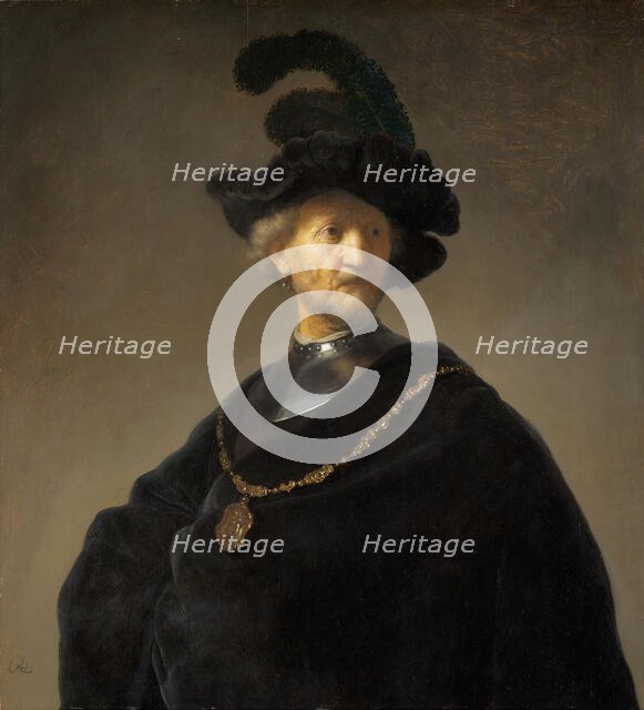 Old Man with a Gold Chain, 1631. Creator: Rembrandt Harmensz van Rijn.
