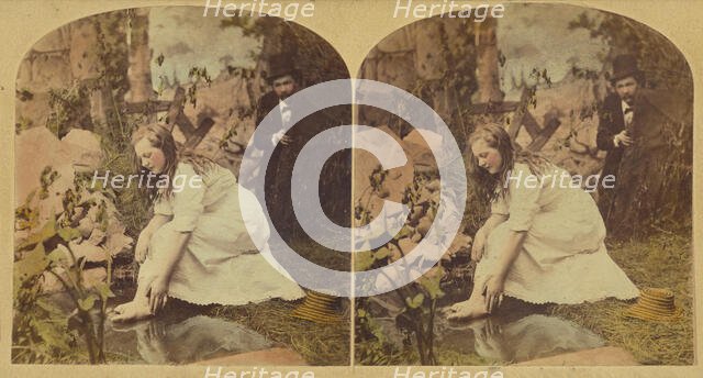 The Rustic Toilet., 1876. Creator: L. Melander & Bro.