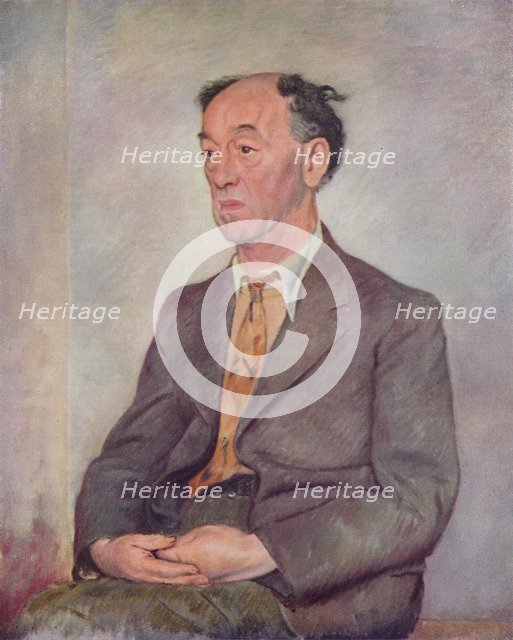 'James Stephens', 1941. Artist: William Rothenstein.