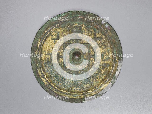 Mirror (chien), Han dynasty, 206 BCE-220 CE. Creator: Unknown.
