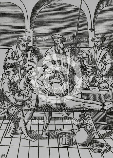 The Water Torture, 1556, (1878).  Creator: Unknown.